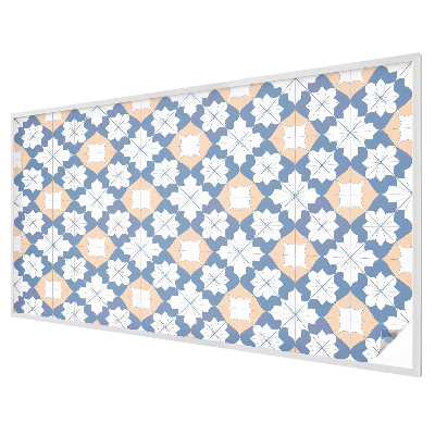 Glas in lood folie voor raam Symmetrische patronen