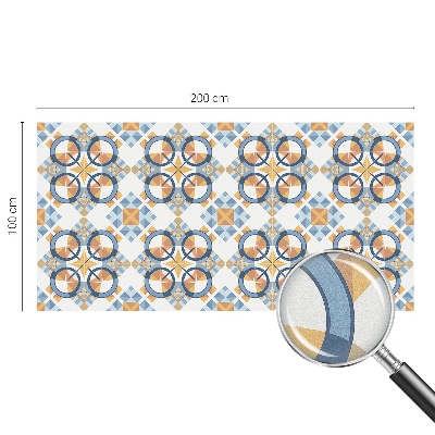 Zelfklevende raamfolie glas in lood Geometrisch patroon