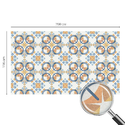 Zelfklevende raamfolie glas in lood Geometrisch patroon