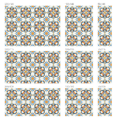 Zelfklevende raamfolie glas in lood Geometrisch patroon