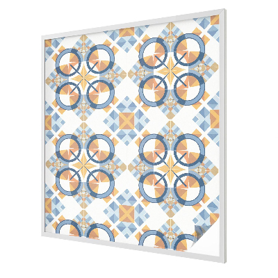 Zelfklevende raamfolie glas in lood Geometrisch patroon