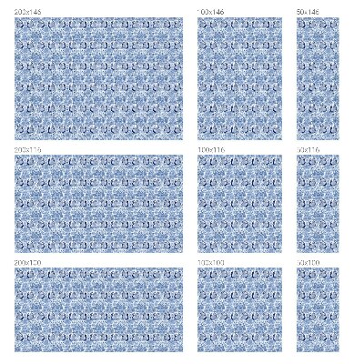 Glas in lood folie voor raam Bloemenvogel