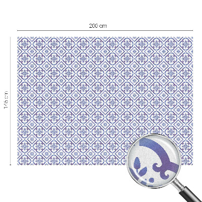 Privacy folie raam Blauwe tegels