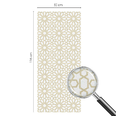 Glas in lood raamfolie Geometrische patronen