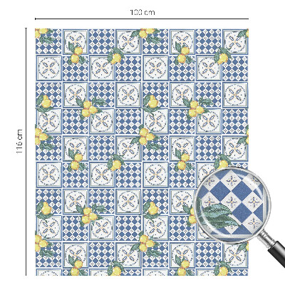 Privacy folie raam Citroenpatroon