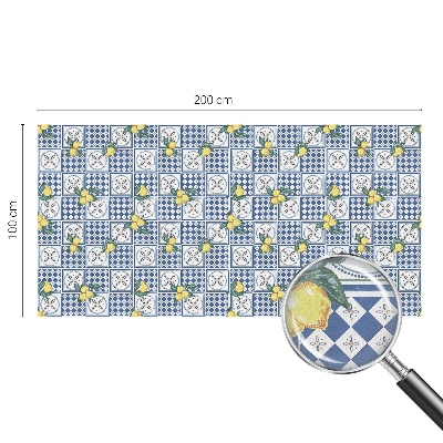 Privacy folie raam Citroenpatroon