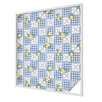 Privacy folie raam Citroenpatroon