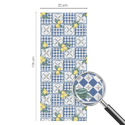 Privacy folie raam Citroenpatroon