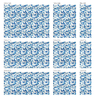 Glas in lood raamfolie Tegelspel