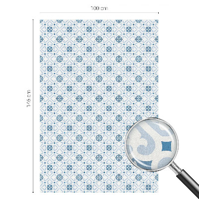 Glas in lood folie voor raam Tegeldecoraties