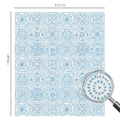 Privacy folie raam Blauwe tegels