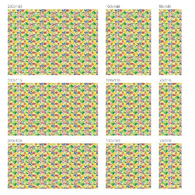 Glas in lood folie voor raam Kleurrijke vruchten