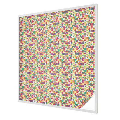 Privacy folie raam Kleurrijke abstractie