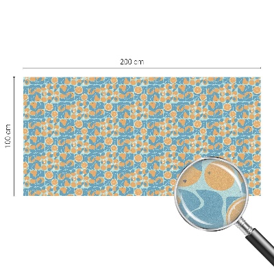 Privacy folie raam Visachtige citrus