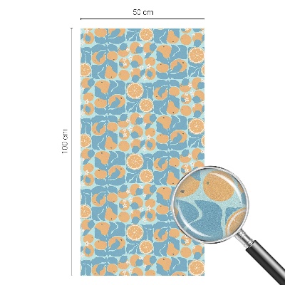 Privacy folie raam Visachtige citrus