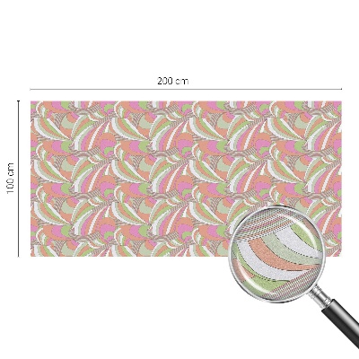 Glas in lood raamfolie Kleurrijke zigzag