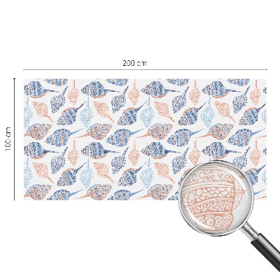 Privacy folie raam Zeeschelpen