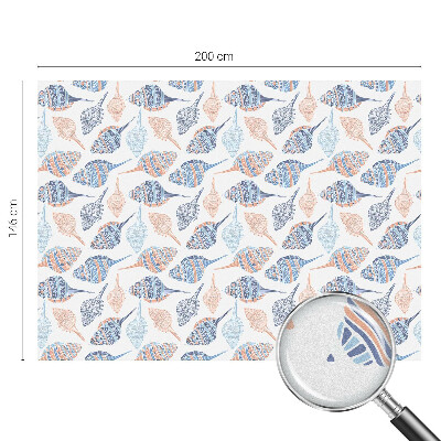 Privacy folie raam Zeeschelpen