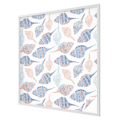 Privacy folie raam Zeeschelpen