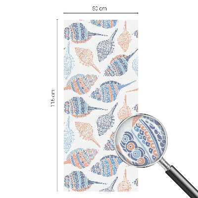 Privacy folie raam Zeeschelpen