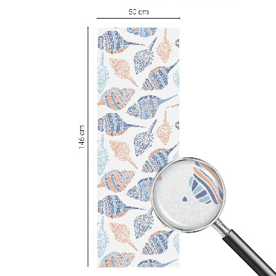 Privacy folie raam Zeeschelpen