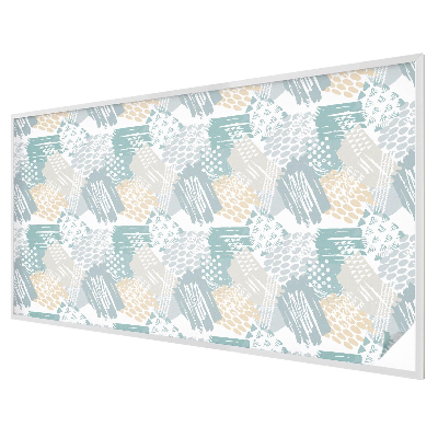 Melkglas folie met glas in lood effect Abstracte mozaïek