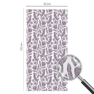 Privacy folie raam Volksmotieven