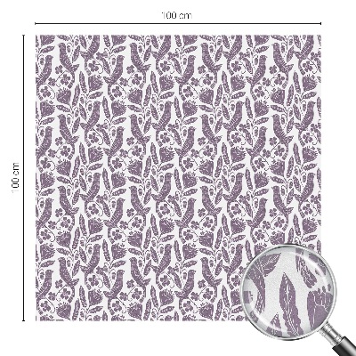 Privacy folie raam Volksmotieven