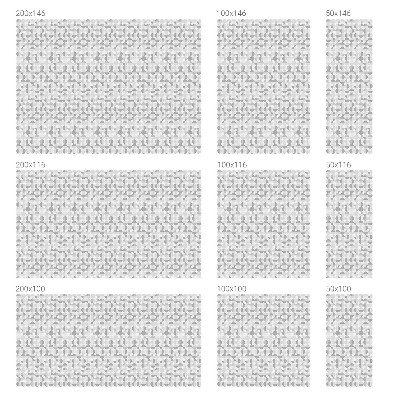 Melkglas folie met glas in lood effect Geometrische patronen