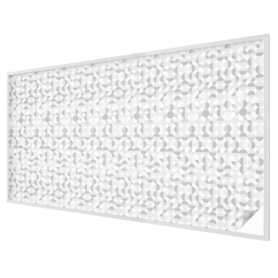 Melkglas folie met glas in lood effect Geometrische patronen