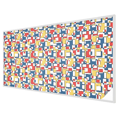 Glas in lood raamfolie Geometrische vormen