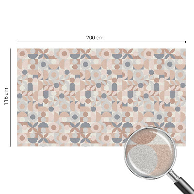 Zelfklevende raamfolie glas in lood Abstracte mozaïek