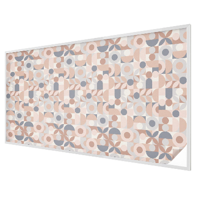 Zelfklevende raamfolie glas in lood Abstracte mozaïek