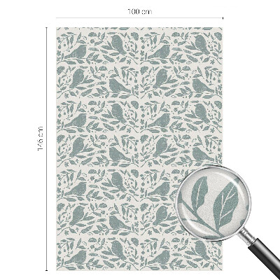 Privacy folie raam Vogelmotief