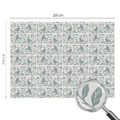 Privacy folie raam Vogelmotief