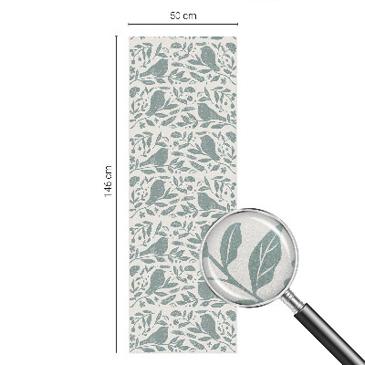 Privacy folie raam Vogelmotief