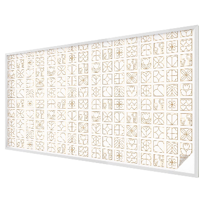 Zelfklevende raamfolie glas in lood Geometrische liefde