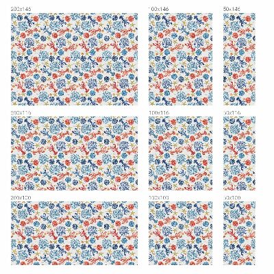 Glas in lood folie voor raam Rivierkreeftkoralen