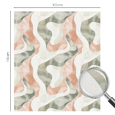 Privacy folie raam Kleurrijke golven