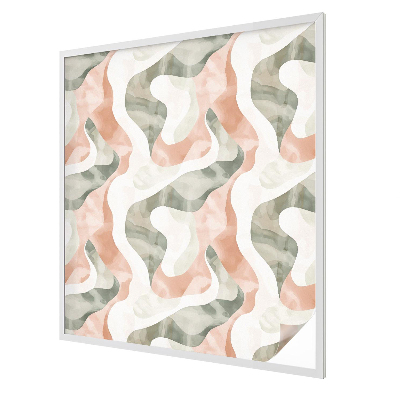 Privacy folie raam Kleurrijke golven