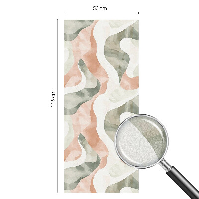 Privacy folie raam Kleurrijke golven