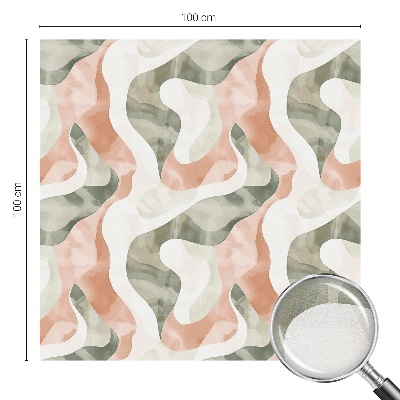 Privacy folie raam Kleurrijke golven