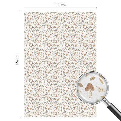 Zelfklevende raamfolie glas in lood Herfstpatronen