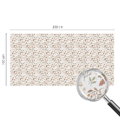 Zelfklevende raamfolie glas in lood Herfstpatronen