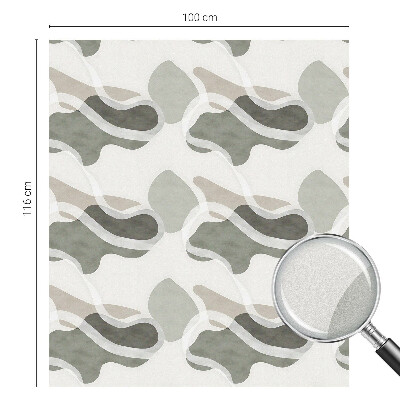 Privacy folie raam Organisch patroon