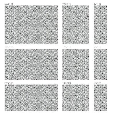 Zelfklevende raamfolie glas in lood Botanisch motief