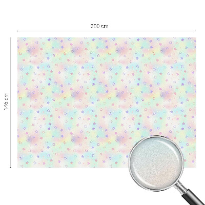 Glas in lood folie voor raam Regenboogpatronen