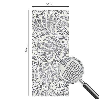 Glas in lood raamfolie Bladdruppels