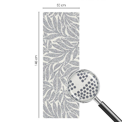 Glas in lood raamfolie Bladdruppels