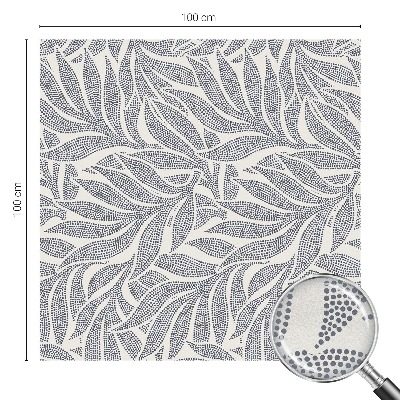 Glas in lood raamfolie Bladdruppels